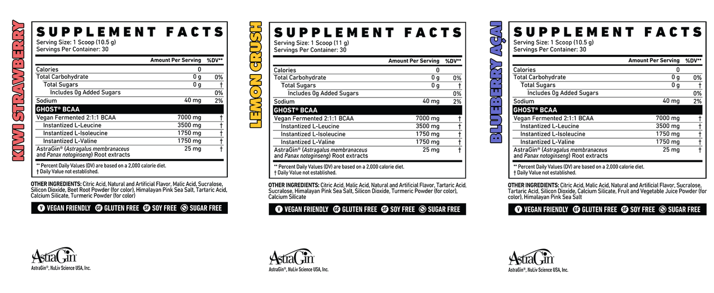 Ghost Lifestyle BCAA