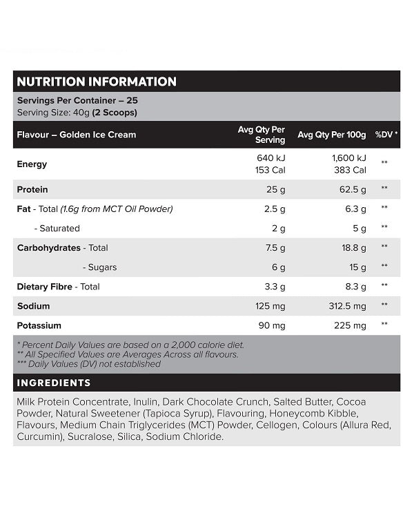 Muscle Nation Custard Casein Protein