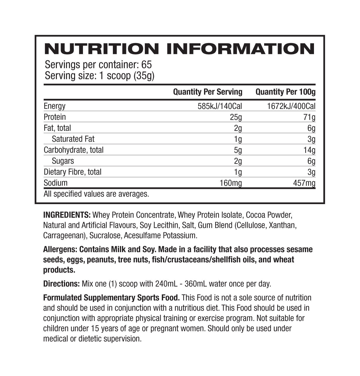 Get Raw Nutrition CBUM Whey Protein Blend