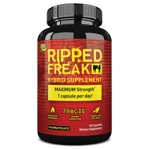 PharmaFreak Ripped Freak Red Label - 40 Capsules - Gym Freak Supplements